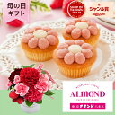 母の日 カーネーション アレンジメント 花 「六本木アマンドあまおう苺のフラワーケーキ」 ギフト プレゼント お菓子 洋菓子 老舗 スイーツ ケーキ かわいい ...