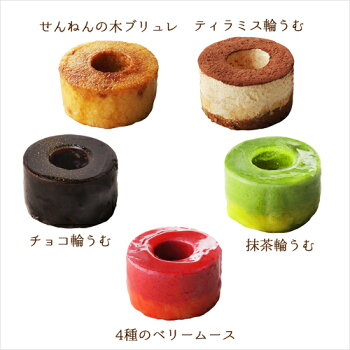 プリザーブドセット「せんねんの木プチバウムケーキ」