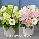 【お悔み・お供えの花】アレンジメント「花明かり」 お彼岸 花 生花 フラワーアレンジメント 彼岸 お供え お悔やみ 法要 仏壇 初七日 一周忌 四十九日 三回忌...