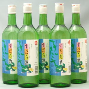 すだち酒　720ml 【12本で送料無料】※北海道700円、東北200円、沖縄2680円別途送料が必要です。※12本ご注文時は後から送料を訂正いたします！