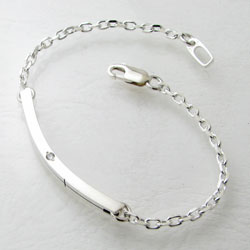 DAgDART ダグダート バースデイストーン シルバーブレスレット（メンズ） DB-109【ペアブレスレット】