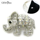 ブローチ レディース メンズ ゾウ 象 アニマル 動物 ラペルピン 結婚式 KS55020