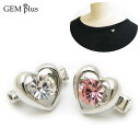 ブローチ レディース ハート ラインストーン 小さい ピンブローチ ラペルピン タックピン メンズ KS56014【GEM plus】【結婚式】