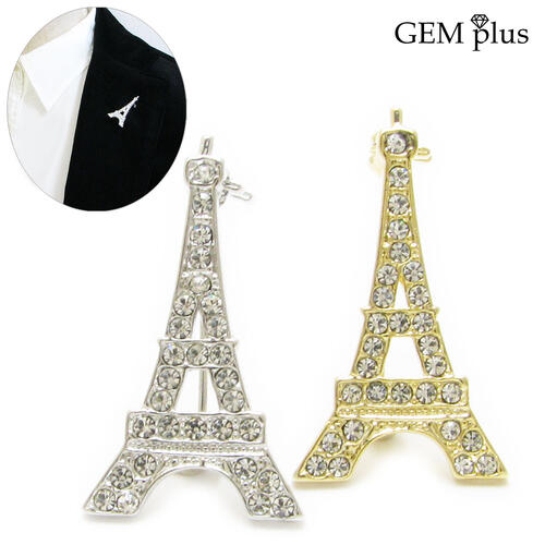 ブローチ レディース メンズ エッフェル塔 ラペルピン パリ フランス 結婚式 KS55021