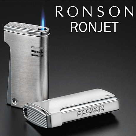 ■汎用ガスボンベ（ターボ兼用）1本付　RONSON/ロンソン R29 「ロンジェット」 バーナーフレームライター