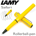 LAMY ボールペン ■純正替芯（黒色）1本付　LAMY ラミー ローラーボールペン（水性ペン）　「safari」サファリ・シリーズ
