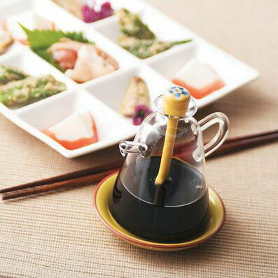 10000円以上送料無料 SPG-T　おしゃれ醤油差し(角)　1黄小花 【家事用品 レビュー投稿で次回使える2000円クーポン全員にプレゼント食器】