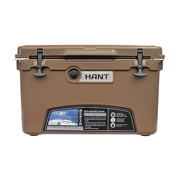 【送料無料】ジェイエスピー HANT クーラーボックス ブラウン 45QT HAC45-BR スポーツ・レジャー レジャー用品 クーラーボックス・ウォーターキーパー レビュー投稿で次回使える2000円クーポン全員にプレゼント