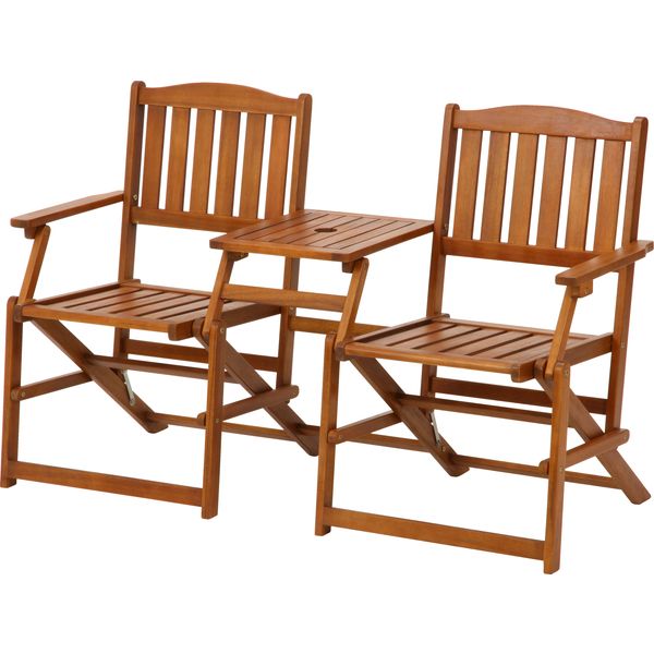 【送料無料】フォールディング ラブベンチ 組立品【代引不可】