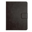 Digio2 iPad Air用 PUレザージャケット ブラック TBC-IPA2208BK(2)