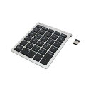 【送料無料】ナカバヤシ ミヨシ2.4GHzワイヤレステンキー シルバー TEN24G03/SL 1個(2)