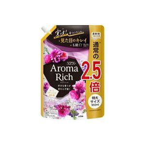 【送料無料】【まとめ】 ライオン ソフランアロマリッチジュリエット950mL 【×2セット】 生活用品・インテリア・雑貨 日用雑貨 洗濯洗剤 レビュー投稿で次回使える2000円クーポン全員にプレゼント