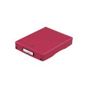 【送料無料】(まとめ)LIHITLAB AQUA DROPs デスクトレー トレイ A-5040-3赤【×10セット】