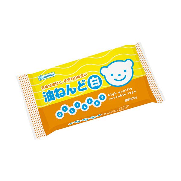 【送料無料】デビカ 油ねんど（白） 標準500g 090149 1セット（30個） ホビー・エトセトラ おもちゃ その他のおもちゃ レビュー投稿で次回使える2000円クーポン全員にプレゼント