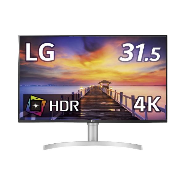 【送料無料】LG 液晶モニター 31.5型 4K対応 32UN550-WAJP AV・デジモノ パソコン・周辺機器 液晶モニター レビュー投稿で次回使える2000円クーポン全員にプレゼント