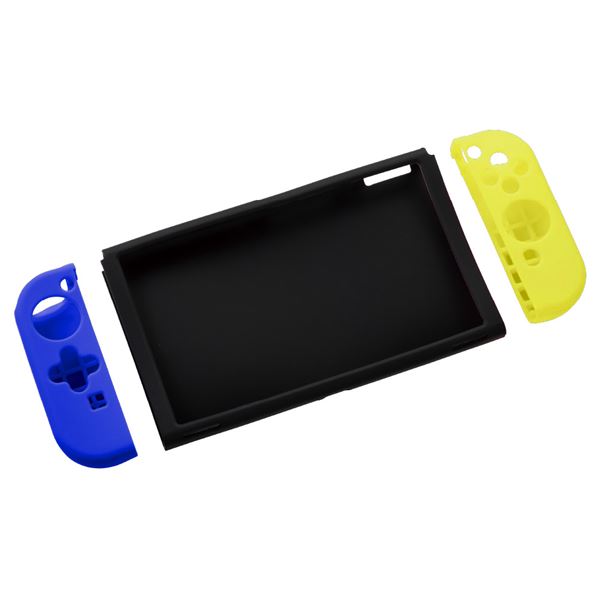 【送料無料】Digio2 SWITCH用 シリコンカバー/セパレート ブルー×イエロー SZC-SWE14BLY AV・デジモノ タブレット・周辺機器 その他のタブレット・周辺機器 レビュー投稿で次回使える2000円クーポン全員にプレゼント