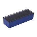 【送料無料】(まとめ) KING JIM(キングジム) 名刺整理箱 青 KJ-75-BL 【×3セット】