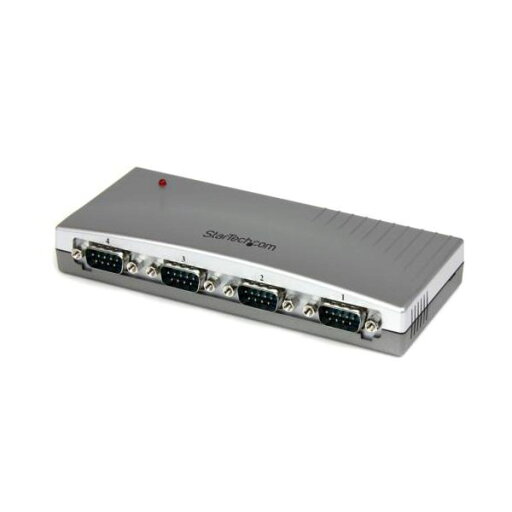 【送料無料】StarTech.com USB-RS232C(4ポート) DB9変換アダプタ ICUSB2324 1台 【送料無料】StarTech.com USB-RS232C(4ポート) DB9変換アダプタ ICUSB2324 1台