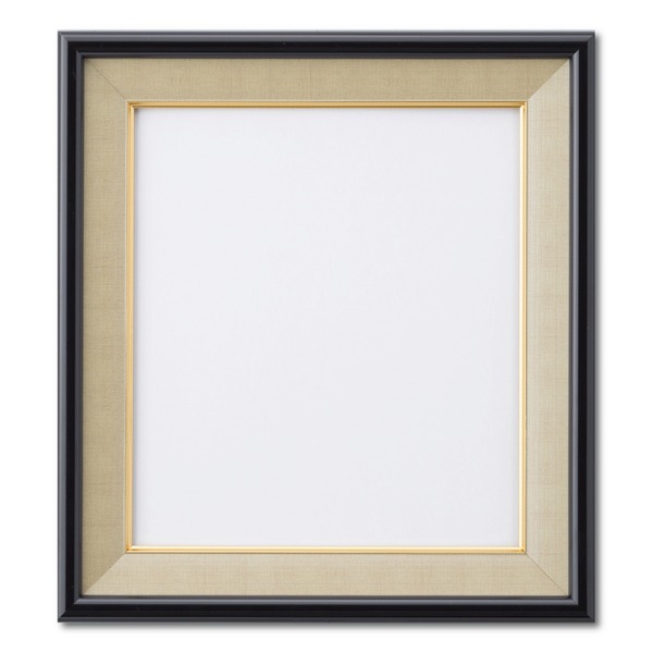 【送料無料】和額 緞子色紙 273×242mm 八千代 色紙額 フレーム 額縁 額 どんす