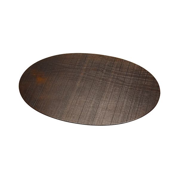 【送料無料】ヤマコー 用美 業務用 本漆荒肌多目的トレイ 楕円 yamaco15526