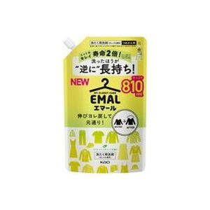 【送料無料】【まとめ】 花王 エマール リフレッシュグリーン 詰替810mL 【×2セット】 生活用品・インテリア・雑貨 日用雑貨 洗濯洗剤 レビュー投稿で次回使える2000円クーポン全員にプレゼント