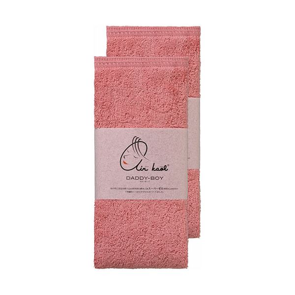 【送料無料】エアーかおる ダディボーイ エニータイム2P コーラルピンク 34×120cm C6071570