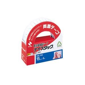 (業務用20セット) ニチバン 両面テープ ナイスタック 【幅15mm×長さ6m】 NW-15S