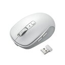 【送料無料】サンワサプライ静音Bluetoothワイヤレスマウス(充電式・5ボタン) ホワイト MA-WBBS519W 1個