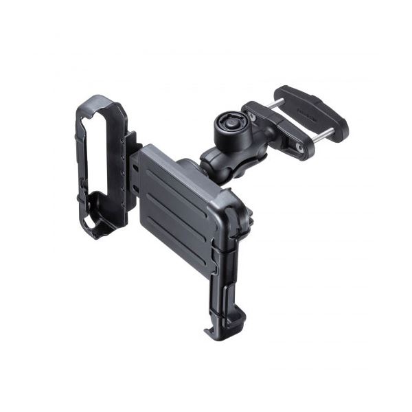 【送料無料】サンワサプライ 産業用タブレットホルダー 幅80mm・厚み50mm以下の支柱にクランプ取り付け VEH-TBHLD1