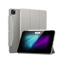 【送料無料】ESR ASCEND ウルトラスリムケース for 11インチiPad Pro (M4) グレー ES26784