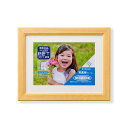 【送料無料】【写真額】マット付き・透明PET付 ■KNT写真額 A5(159×222mm)・2L(115×166mm) ナチュラル