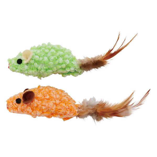 【送料無料】（まとめ）CAT TOY もじゃっとチューチュー【×5セット】 (猫用玩具)【...