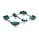 【送料無料】TRUSCO伸縮式コンテナ台車 内寸300-400×1000-1100スチール FCD6-30100 1台 組立式