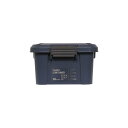 【送料無料】〔2台セット〕 収納ボックス 約幅26.4cm ロー インディゴ 日本製 頑丈 スタッキング キャンプ アウトドア キャリーコンテナ 38