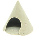【送料無料】ラグタスコーン BE ベージュ 【Mサイズ:約W47×D47×H45cm】【代引不可】