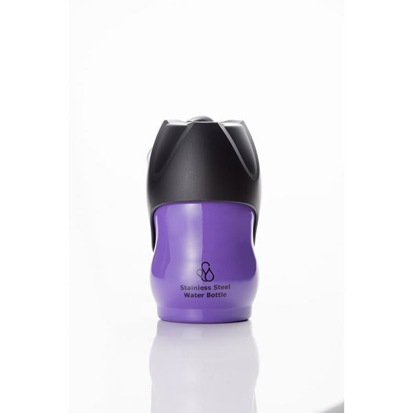 【送料無料】ステンレスボトル S パープル