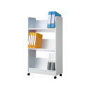 【送料無料】KOEKI ファイルワゴン AKW-36K ホワイト 3段