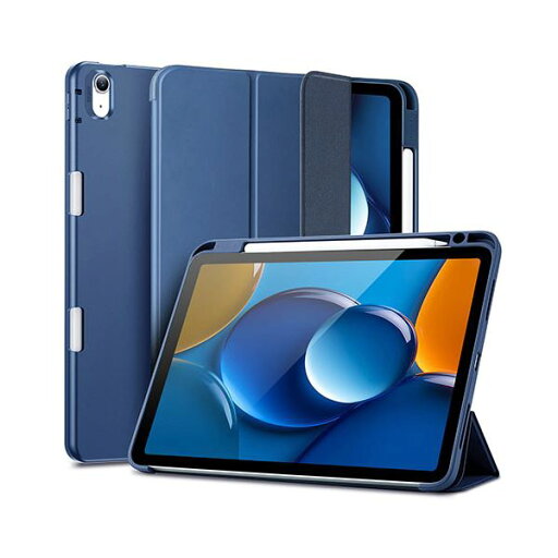 【送料無料】ESR REBOUND ペンシルホルダー付き ケース for 11インチiPad Air(M2)/iPad Air(第5世代/第4世代)ネイビーブルー ES20206 【送料無料】ESR REBOUND ペンシルホルダー付き ケース for 11インチiPad Air(M2)/iPad Air(第5世代/第4世代)ネイビーブルー ES20206