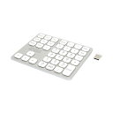 【送料無料】ナカバヤシ ミヨシ2.4GHz 方向キー付きワイヤレステンキー シルバー TEN24G02/SL 1個