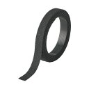 【送料無料】(まとめ) アイネット 薄型結束面ファスナー10mm×1.5m 黒 IH-105-48 1巻 【×5セット】