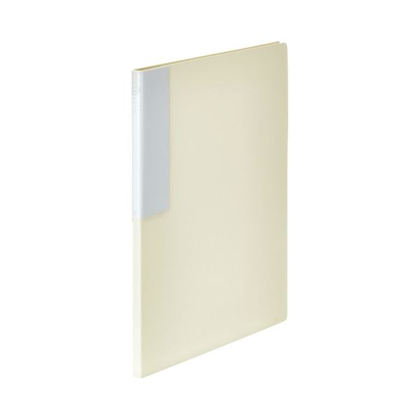 【送料無料】（まとめ） TANOSEEクリヤーブック（再生PP） A4タテ 12ポケット 背幅10mm オフホワイト 1..