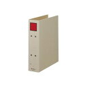 【送料無料】(まとめ)キングジム 保存ファイル 4355 B5S 50mm 灰/赤【×10セット】