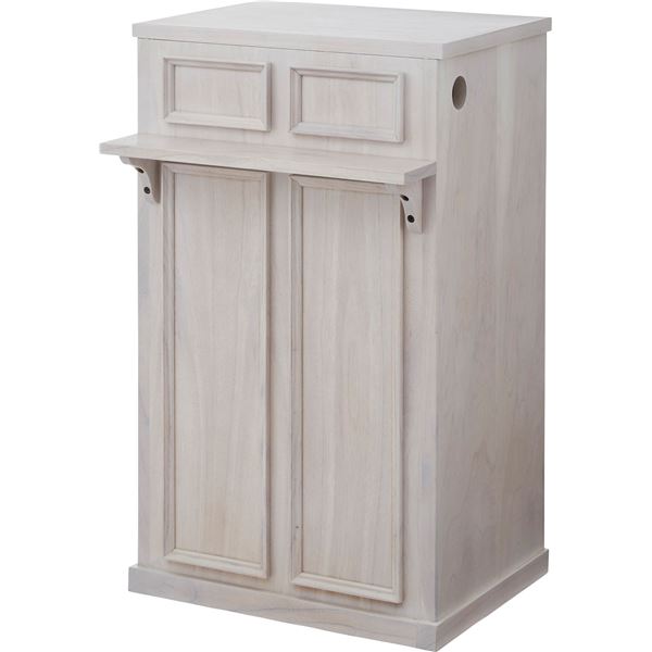 【送料無料】キッチンカウンター 約幅60cm 2列タイプ ホワイト 天然木 ミンディ 引き出し付き キッチン..