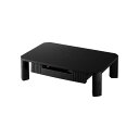 【送料無料】エレコム 引き出し付きモニタースタンド ブラック PCA-DPSP4830BK
