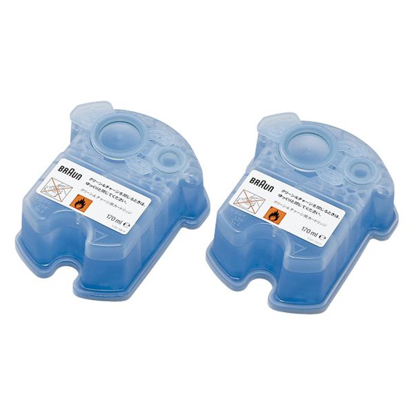 【送料無料】BRAUN(ブラウン) クリーン&リニュー専用 洗浄液カートリッジ CCR2CR 2個入