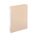 【送料無料】(まとめ) LIHIT LAB CUBE FIZZ パンチレスファイルワンタッチ ベージュ A4判タテ型(背幅28mm) 【×5セット】