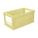 【送料無料】国盛化学プラスチック折畳みコンテナ パタコン N-150 イエロー 50201-N150-YE 1個