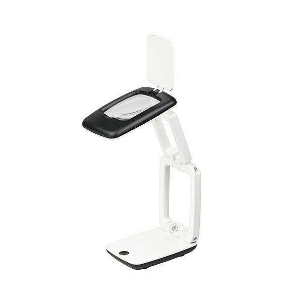 【送料無料】ケンコー・トキナー LED付き卓上コンパクト拡大鏡 KTL-403