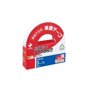 (業務用20セット) ニチバン 両面テープ ナイスタック 【幅5mm×長さ9m】 2巻 NW-5S
