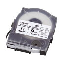 【送料無料】MAX マックス レタツイン テープカセット 9mm 白 LM-TP509W LM90173